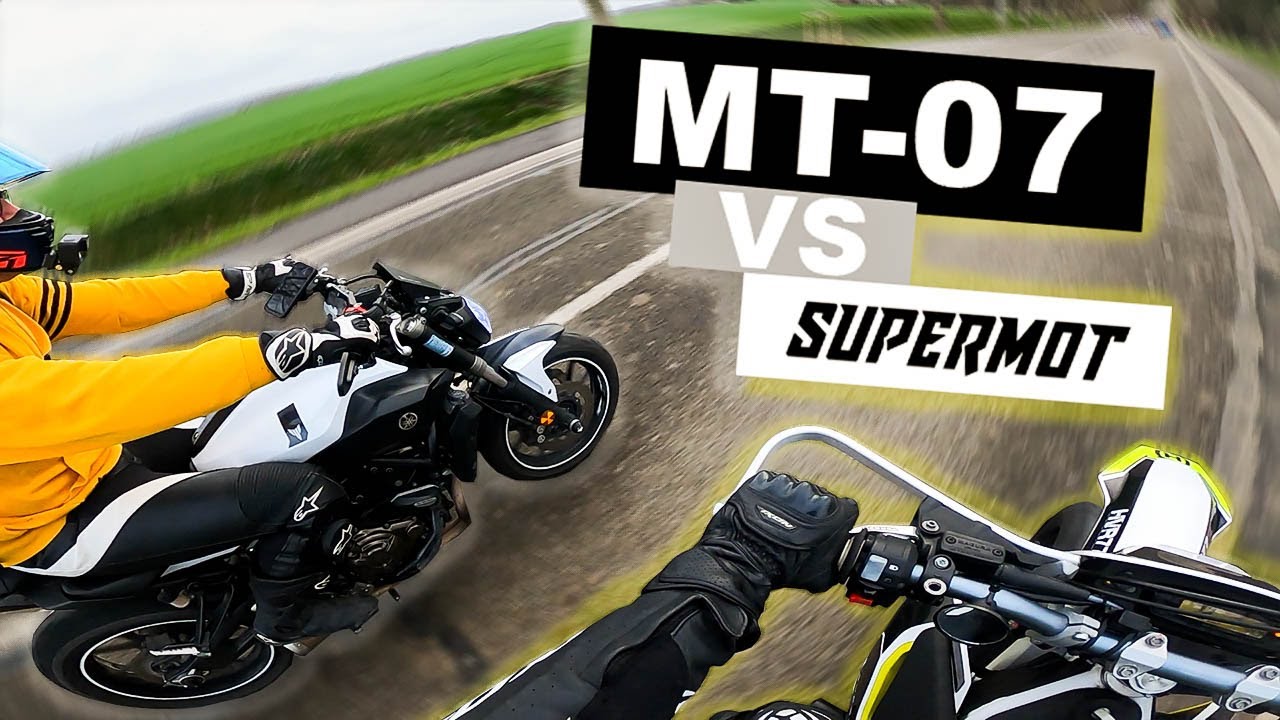 UN SUPERMOT EN A2 ?! 🤔🤨 (Mt07 VS 701 Husqvarna)