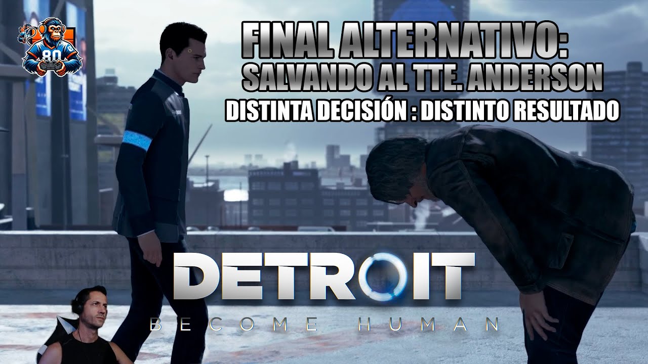 SALVANDO AL TTE. ANDERSON TRAS LA PERSECUCI&Oacute;N - EL NIDO | DETROIT BECOME HUMAN