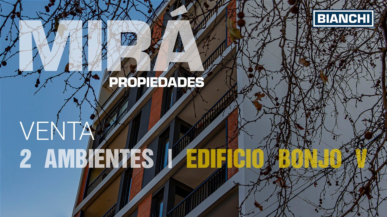Edificio BONJO V - Mar del Plata . Departamentos de 2 Amb. a Estrenar