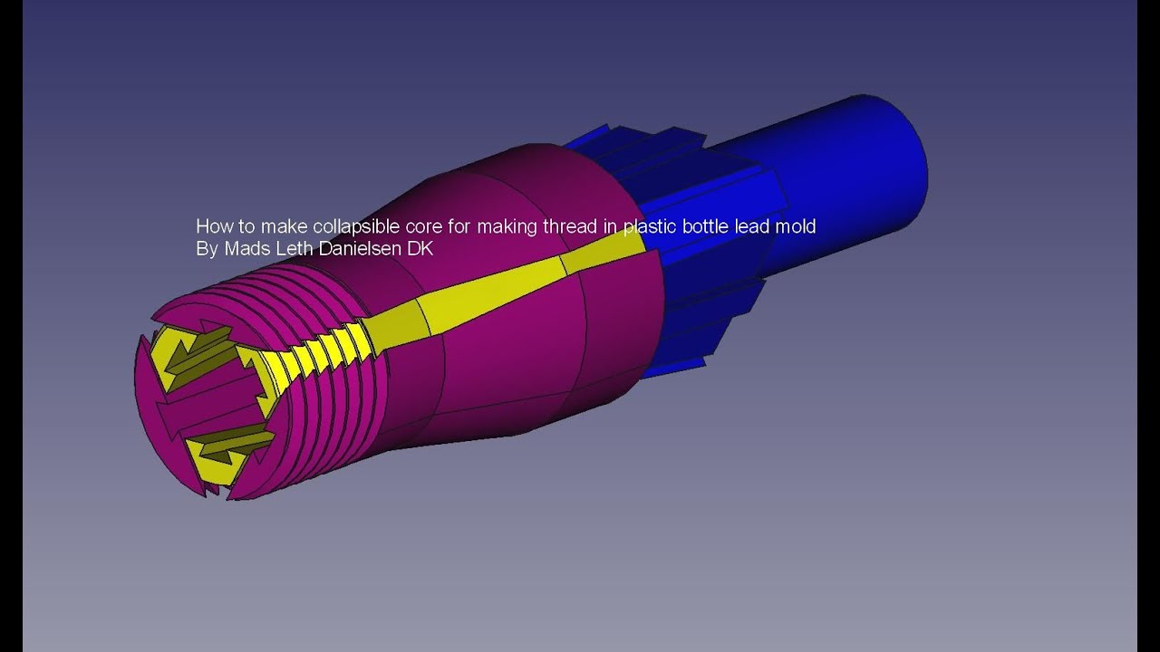 Freecad assembly 4 collapsible core