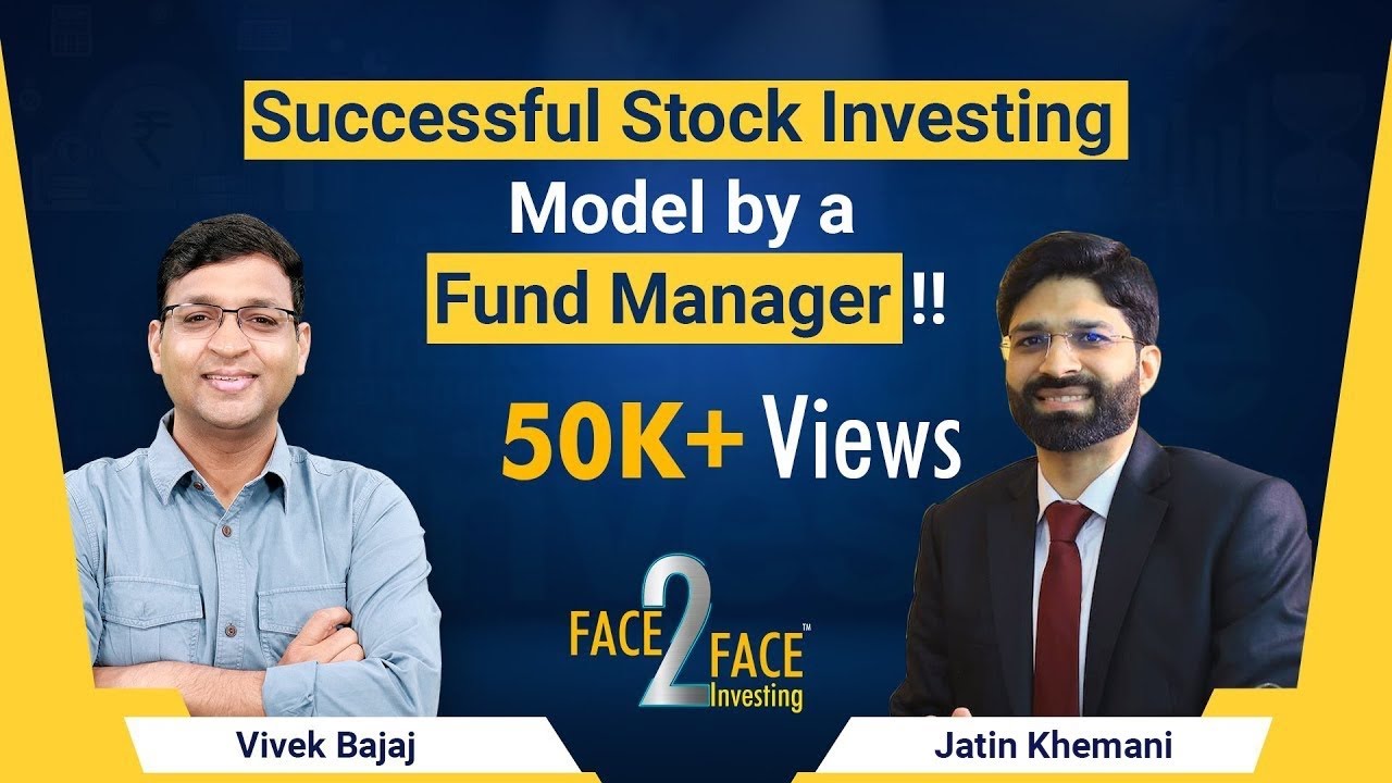 Successful Stock Investing Model by a Fund Manager !! #Face2Face with Jatin Khemani