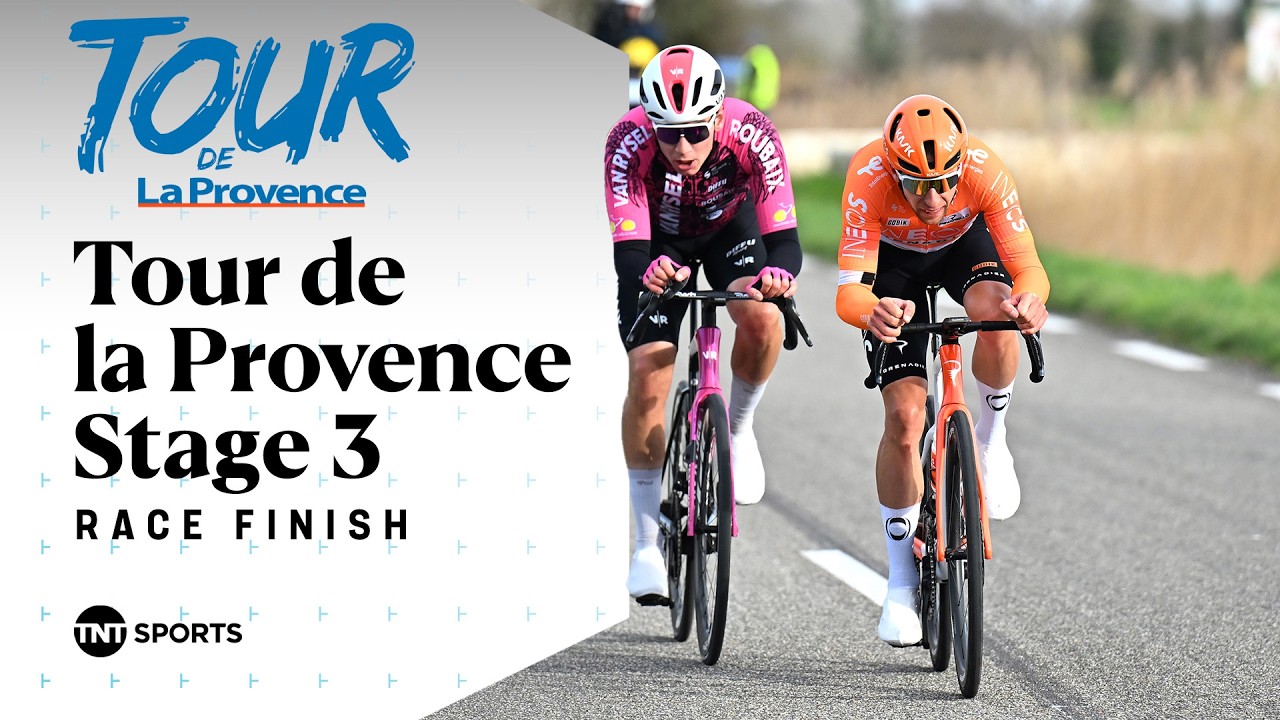 SMART MOVE 👏 | Tour de la Provence Stage 3 Final KM's | TNT Sports Cycling