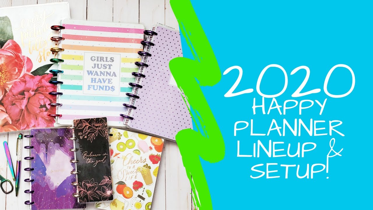 2020 Happy Planner Lineup & Setup
