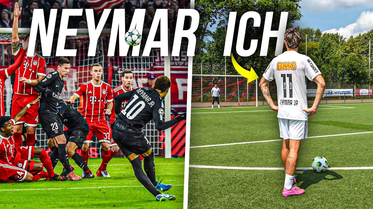 ICH STELLE NEYMAR'S BESTE TORE von JEDEM VEREIN NACH!