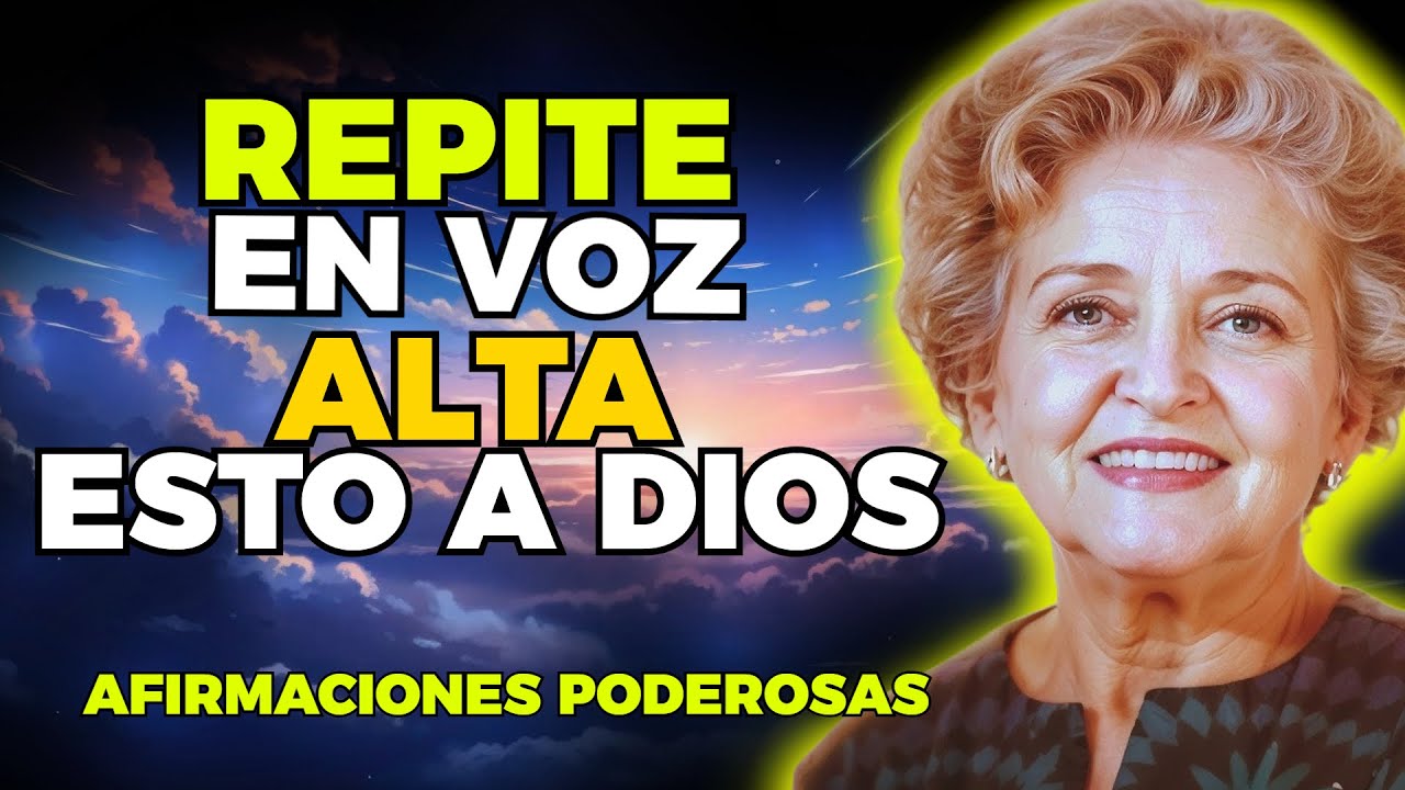 EL DESPERTAR EN TUS MAÑANAS REPITE EN VOZ ALTA ESTAS AFIRMACIONES A DIOS | CONNY MENDEZ