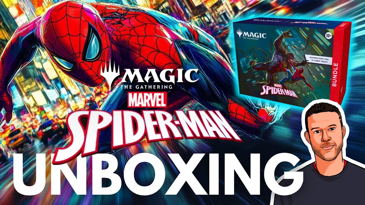 РАСПАКОВКА: Набор Marvel Spider-Man из коллекционной карточной игры Magic The Gathering