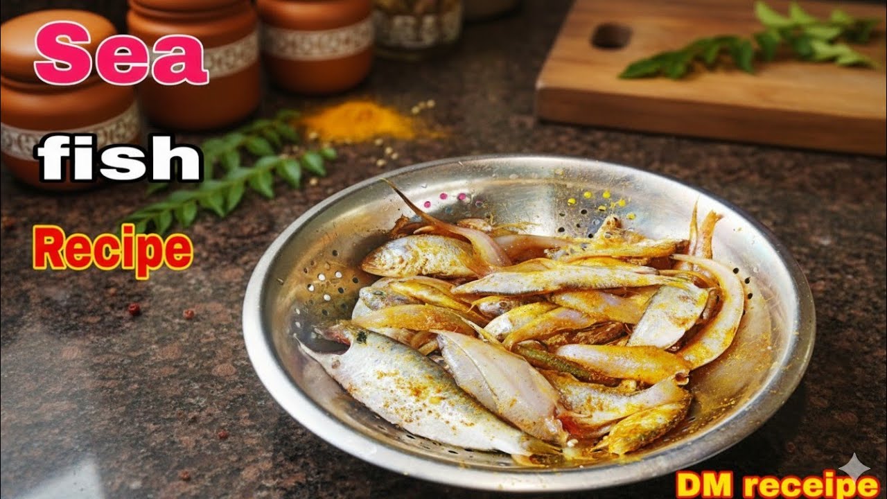  How to Cook Sea Fish Fry Recipe | Crispy & Spicy Samundari Machhli Fry | Easy Fish Fry at Home 