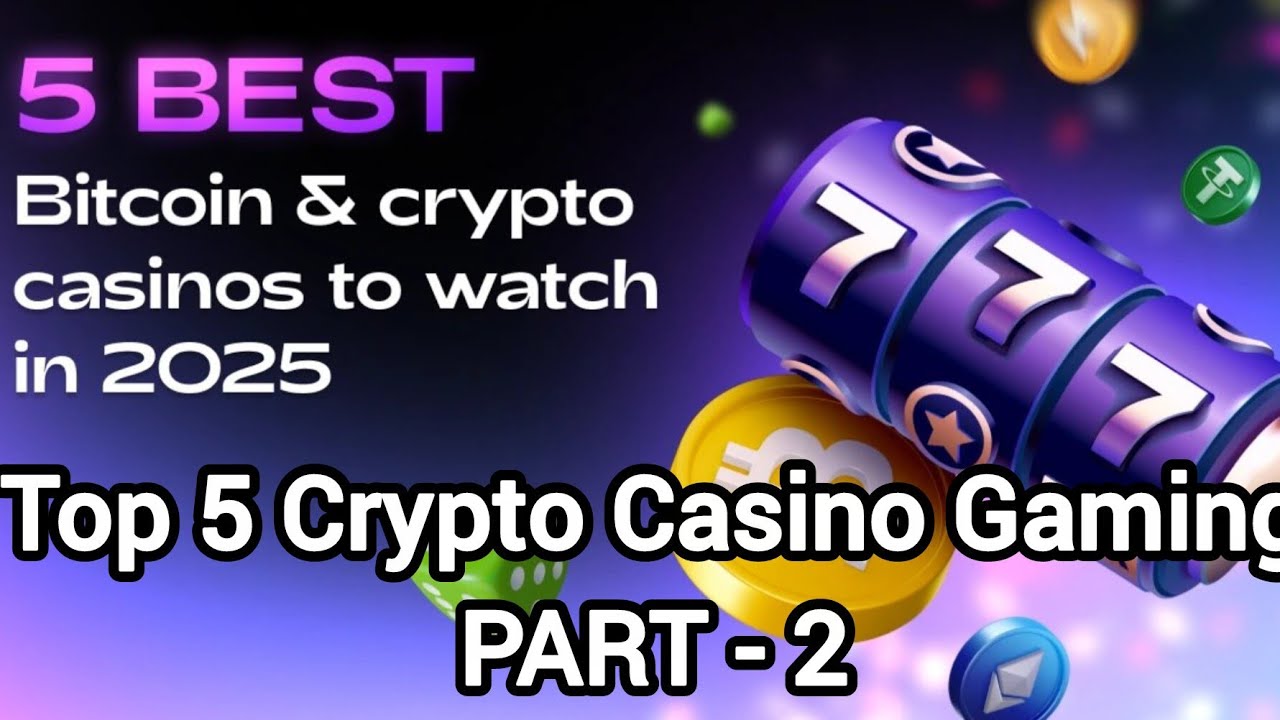 Top 5 Crypto Casino Gaming App 2025 | BTC ETH | Part-2