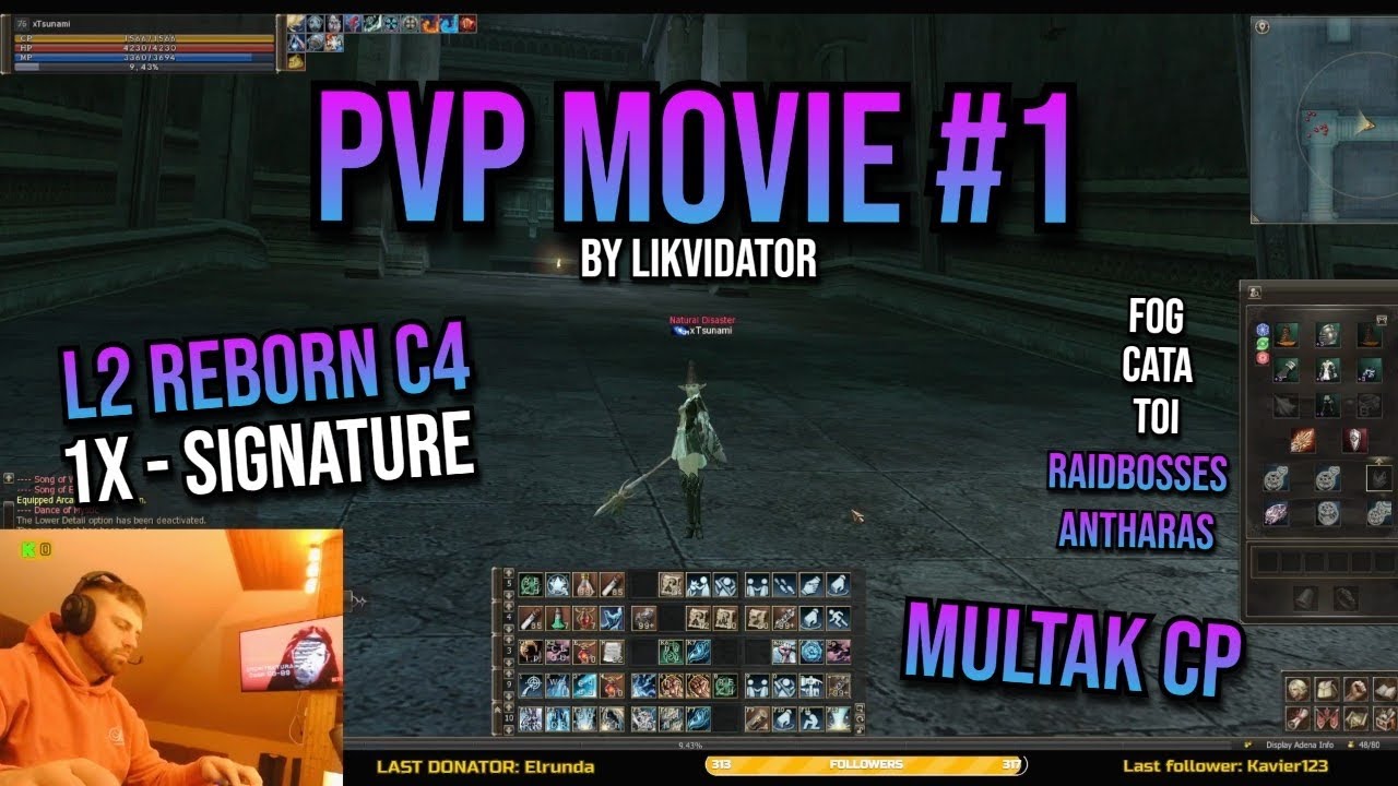 PvP Movie #1 l L2 Reborn x1 l Signature C4 l #MultakCP by Likvidat0r