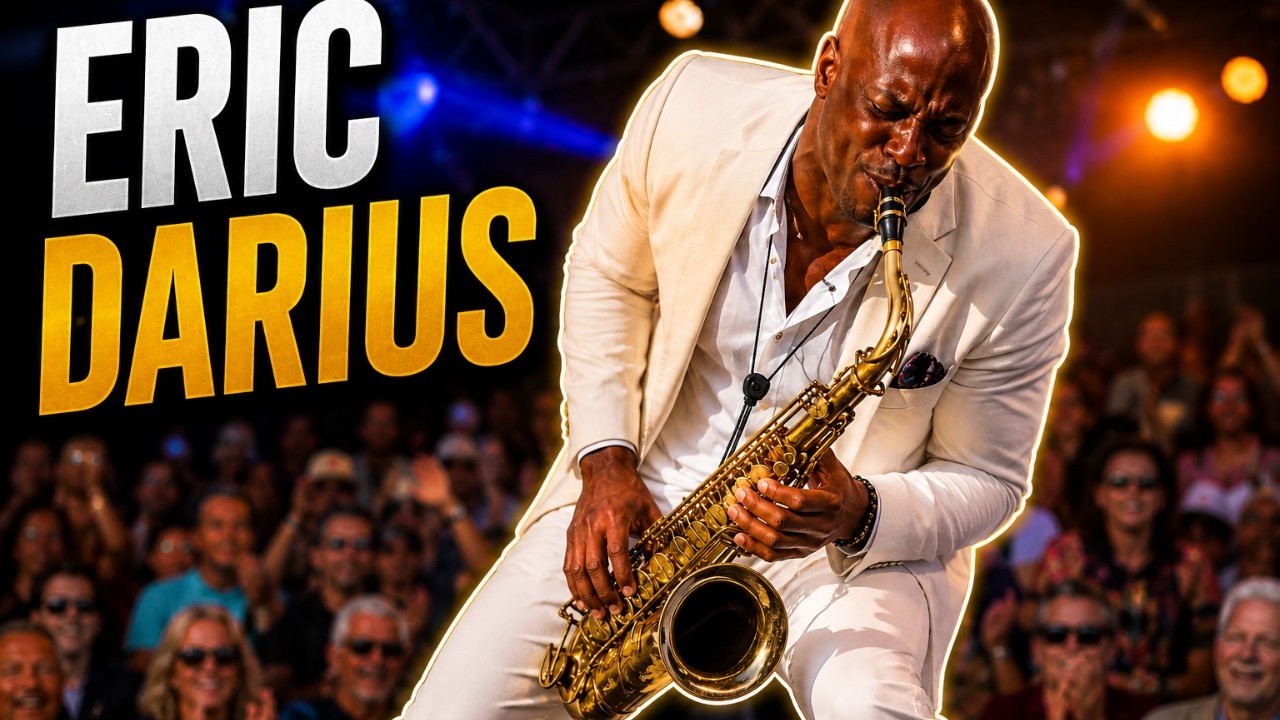 Eric Darius live at the Seabreeze Jazz Festival