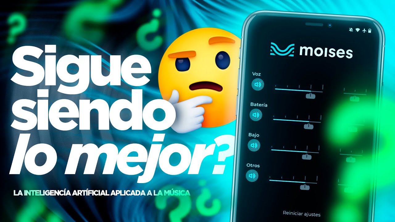 &iquest;C&oacute;mo usar Moises? | La app que EXTRAE voces &oacute; instrumentos de CUALQUIER CANCI&Oacute;N 😎