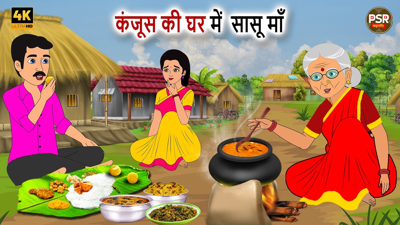 कंजूस की घर में  सासू माँ | Hindi Moral Stories | Stories in Hindi  | Hindi Kahaniya |  PSR Kahaniya
