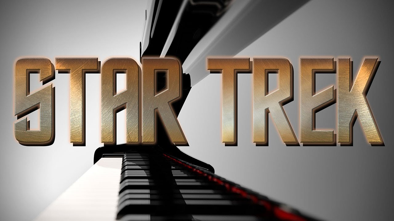 STAR TREK - Original Main Title Theme From 1966  | Piano Version By Alexander Courage