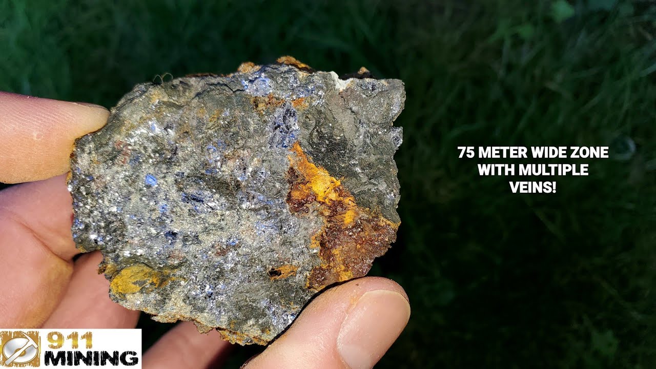 Exposing High Grade Au, Ag, Cu, Pb, Zn Veins In A Large Mineralized Zone!