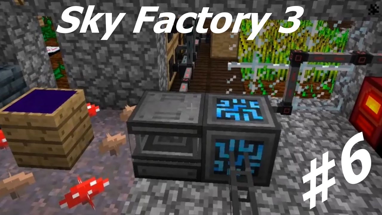 Sky Factory 3 Let's Play Ep 6: Finding a Use for all those Eggs