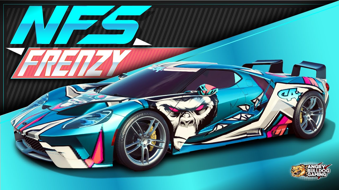 NFS-HEAT FRENZY WRAP TUTORIAL │LIVERY CAR WRAPS│GT '17 Ford