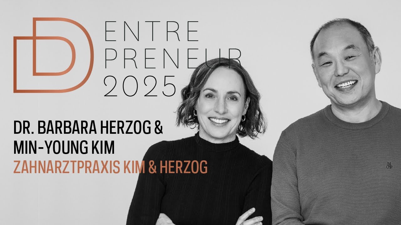 Dentrepreneur 2025 - Kandidaten Dr. Barbara Herzog und Min-Young Kim