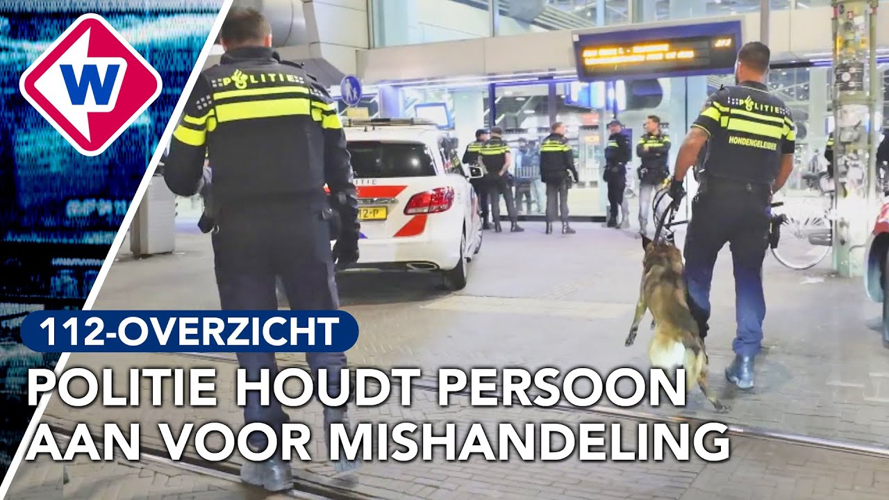 Honderden mensen op de vuist bij Den Haag Centraal | 112-overzicht