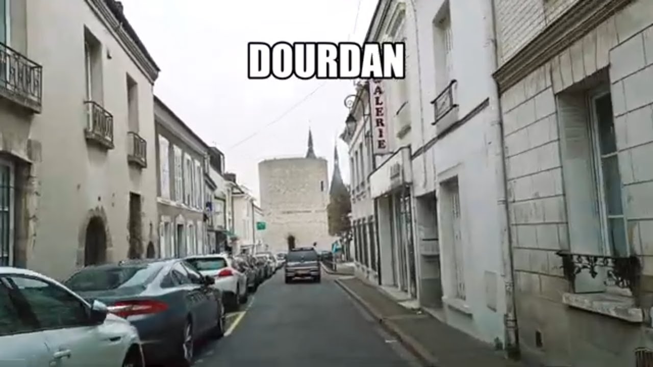 Dourdan 4K- Driving- French region