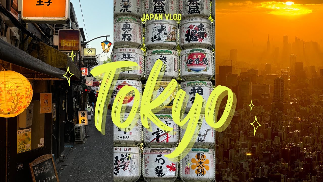 Chaos trifft auf Perfektion - Einblicke in die größte Stadt der Welt! |Tokyo Japan| Vlog 28| Deutsch