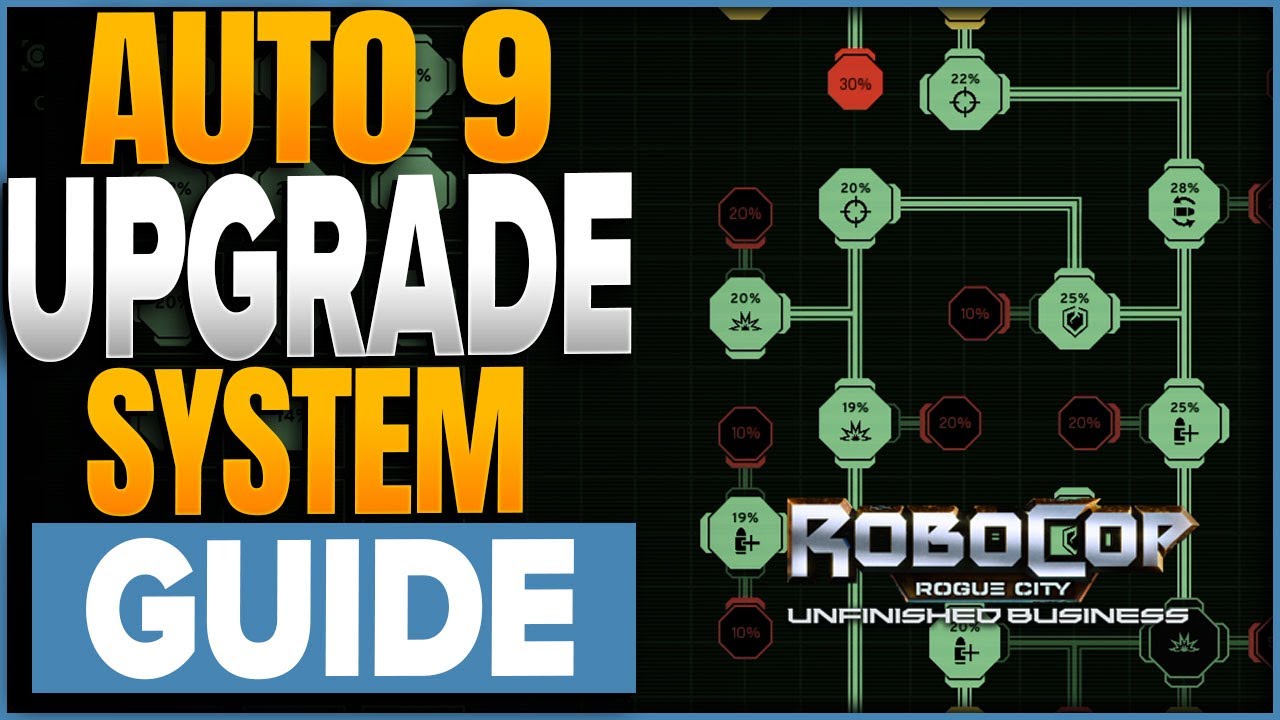 Auto 9 Upgrade Guide RoboCop Unfinished Business Chips & Boards Guide