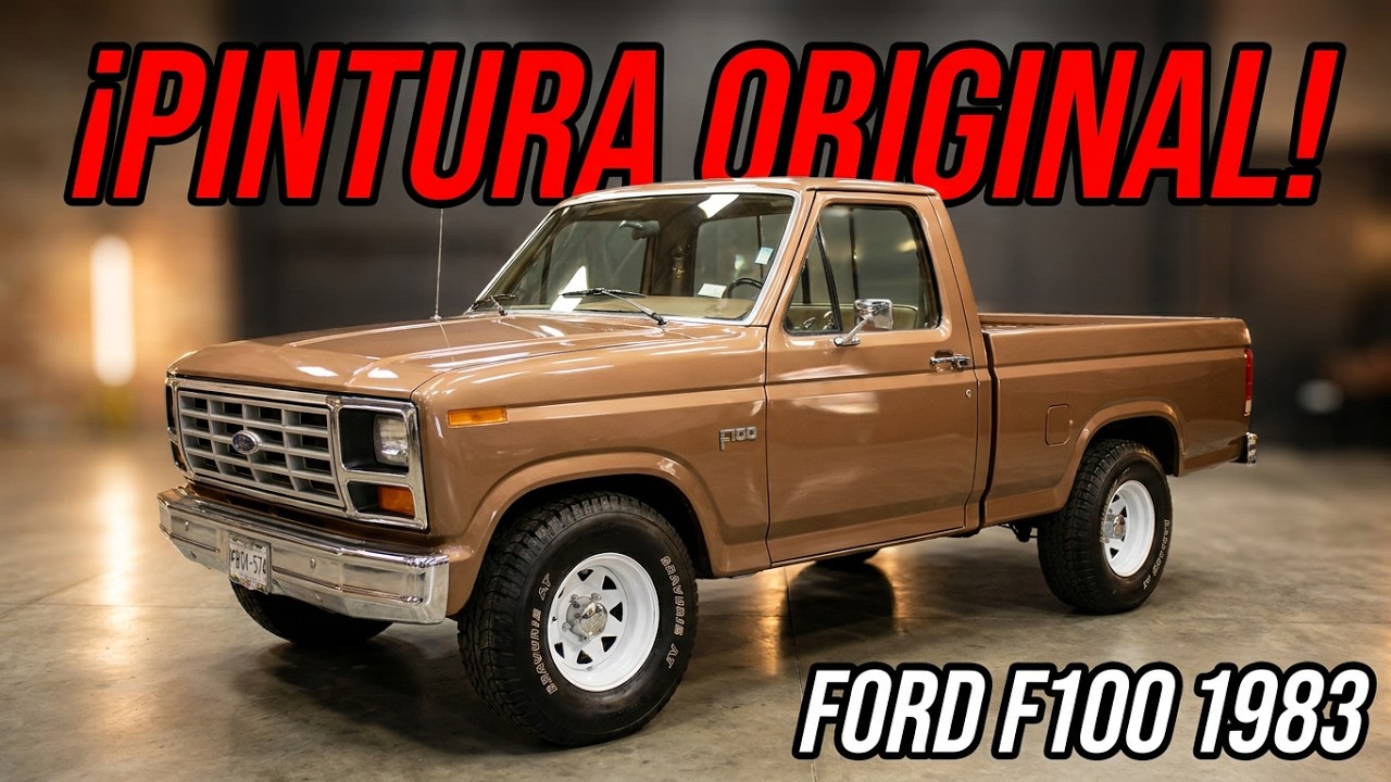 Ford F100 1983 pintura original