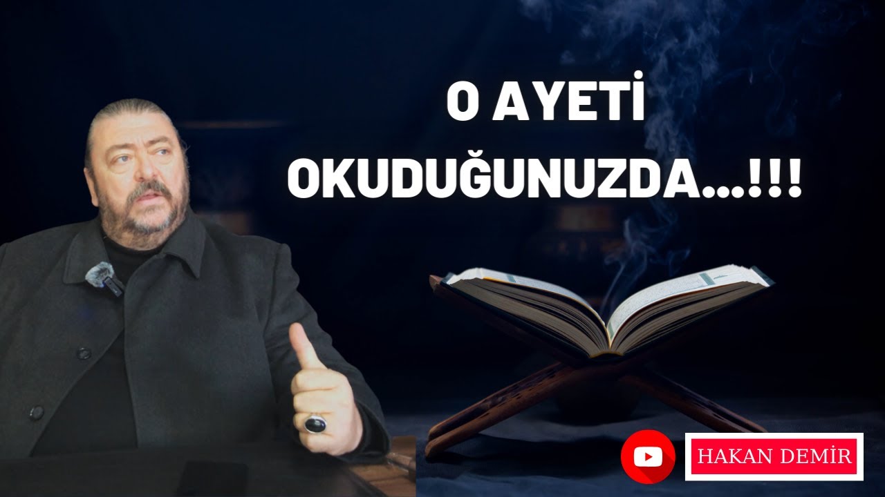 HAYY VE KAYYUM'UN GÜCÜ!!! O AYETİ OKUDUĞUNUZDA...!!!