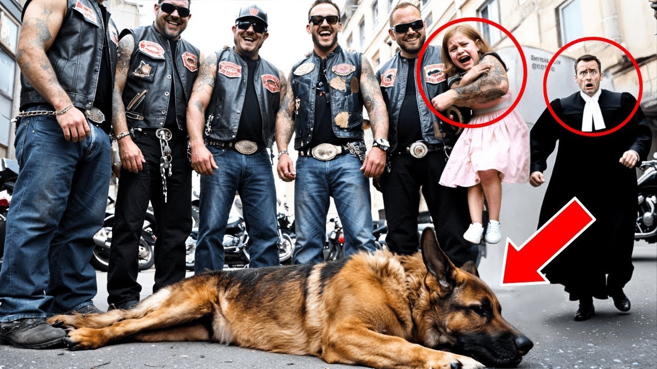 Ein K9 Hund Wird Von Grausamen Bikern Verletzt, Unwissend, Dass Sein Trainer Keine Gnade Zeigen Wird