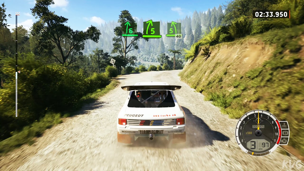 EA Sports WRC - Peugeot 205 T16 Evo 2 1986 - Gameplay (PC UHD) [4K60FPS]