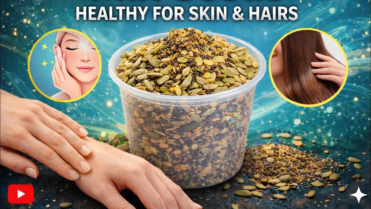 Beauty & Health Booster Seeds | All-in-One Superfood: Protein + Iron + Multivitamin Seeds | Mix Seed