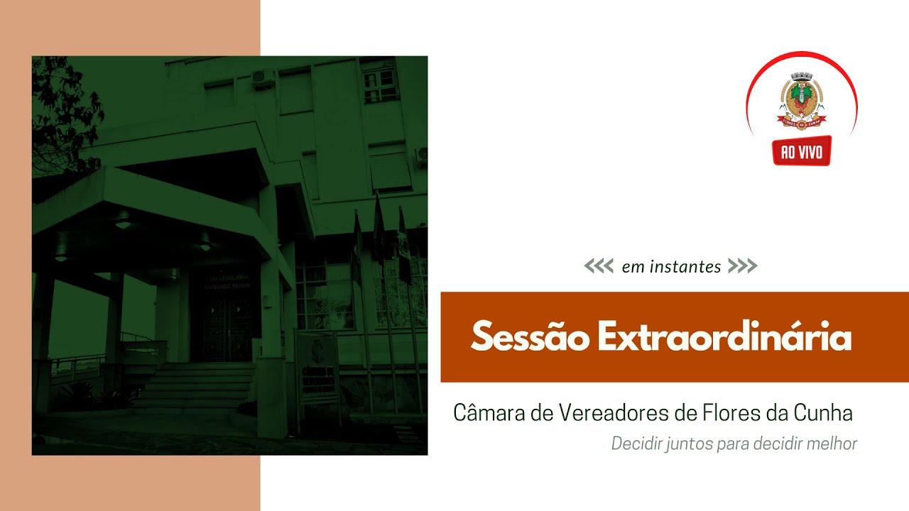 Sessão Extraordinária 28/04/2025