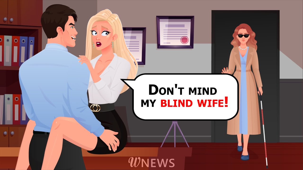 A blind wife's sense of smell helped her expose her cheating husband