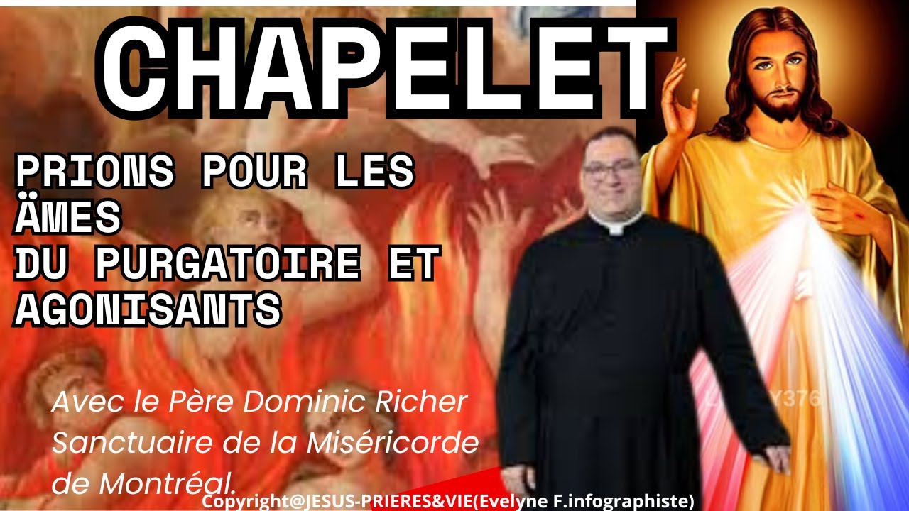 CHAPELET DE LA MISÉRICORDE DIVINE POUR LES ÂMES DU PURGATOIRE ET AGONISANTS JEUDI 5 FÉVRIER 2026