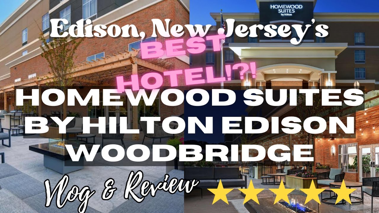 The BEST Suite in New Jersey? Homewood Suites by Hilton Edison Woodbridge | Hotel Vlog