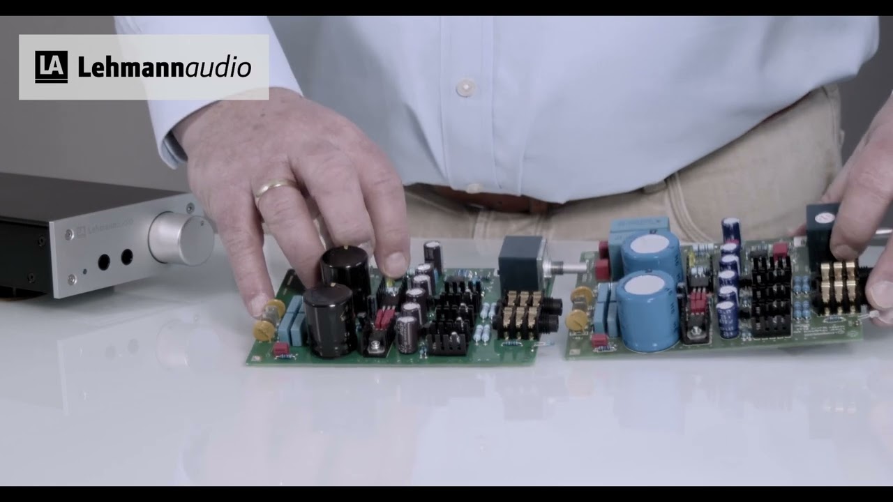 Lehmannaudio Linear II  - Kopfhörerverstärker und Single Source Preamp