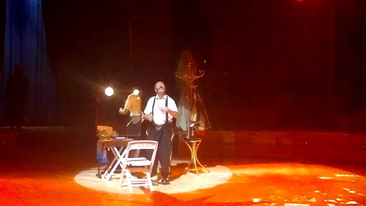 il clown Vlady Rossi al circo Mundial (Alessandrini)