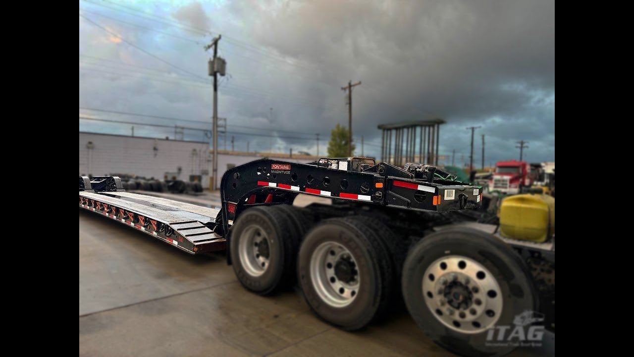 2023 Fontaine 55 Ton Lowboy Trailer - Extendable RGN, Quad Axle, 55 Ton