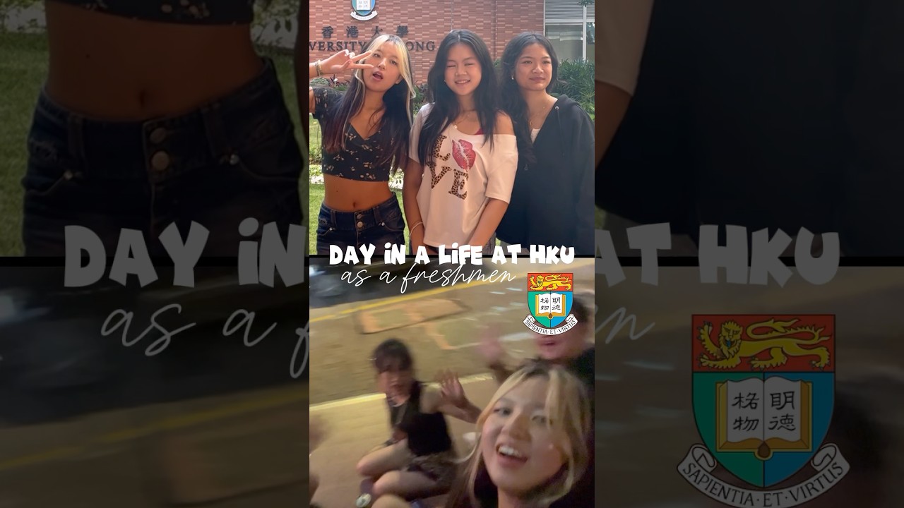 mini vlog as a year 1 journalism student at hku 🇭🇰💗 #hku #07 #hongkong #fyp #hkuniversity #hk