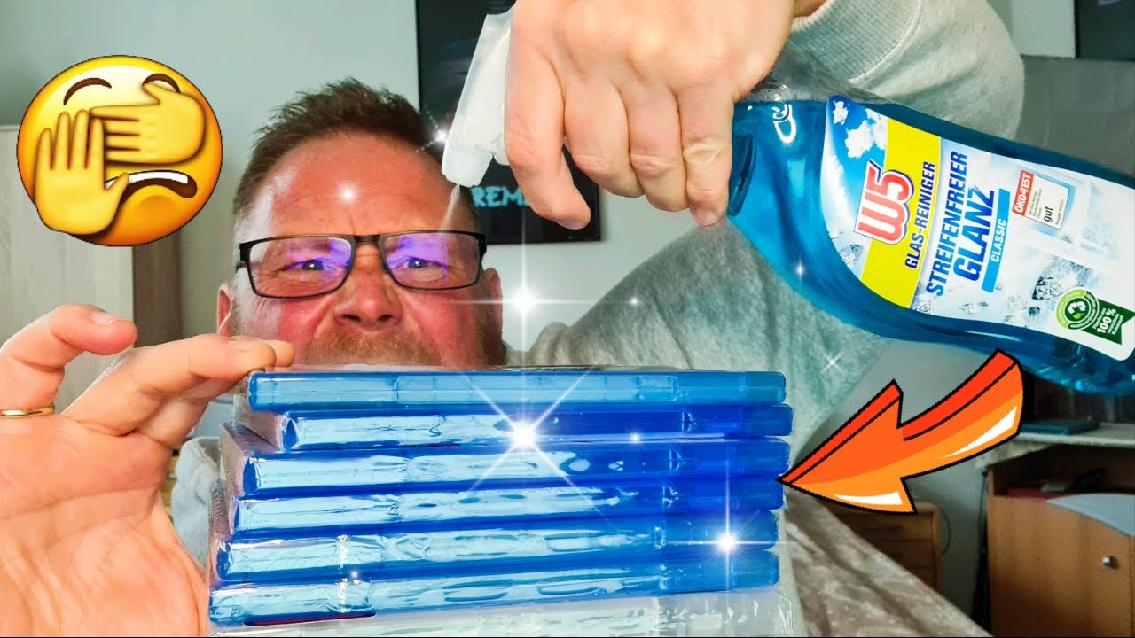 Versiffte Blu-Ray`s  von Rebuy ?! Glasreiniger und Küchenrolle im Anschlag! Second Hand Filmupdate!