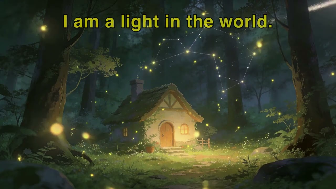 firefly lullabies and gentle affirmations in a forest cottage ✨