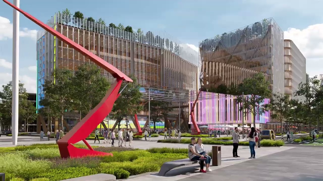 The vision for the Bradfield City Centre