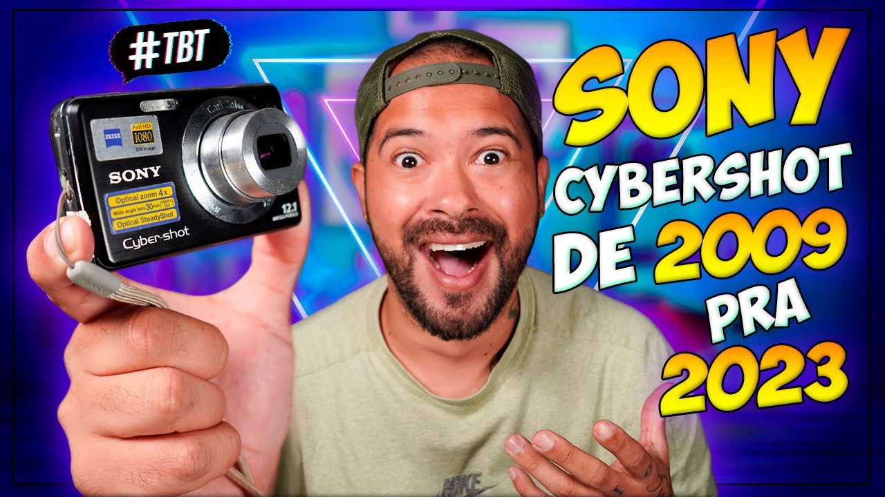 TODOS QUERIAM uma SONY CYBER SHOT em 2009! 😍