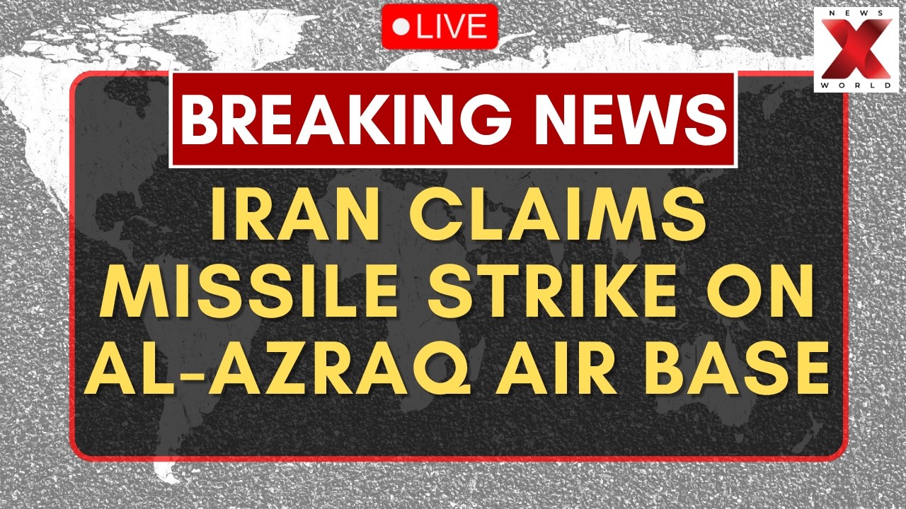 Iran Attack Jordan Airbase Live: IRGC announces direct missile barrage against airbase| NewsX World