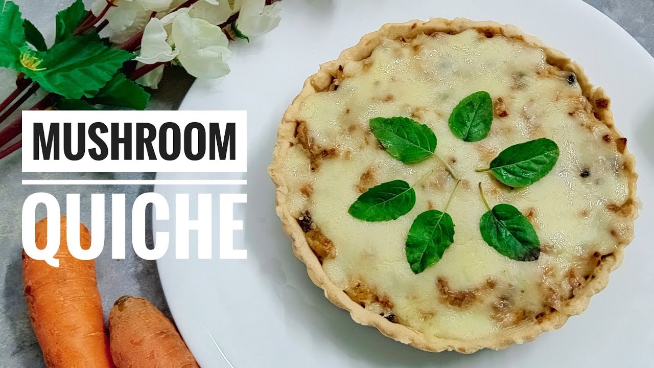 Mushroom Quiche || Easy and tasty Recipe || Savory Tart