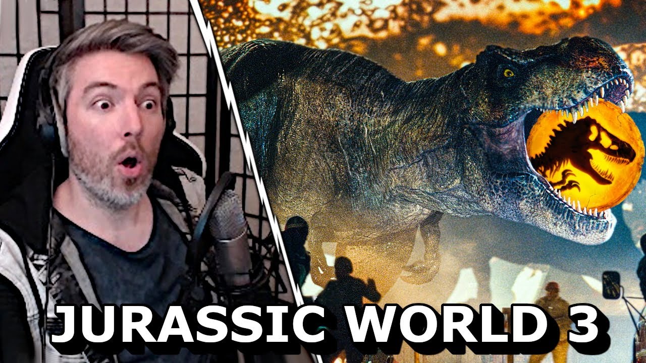 Tickno REAGIERT auf JURASSIC WORLD 3 - Ein neues Zeitalter TRAILER REACTION ... ES WIRD BOOOOMBE 🔥