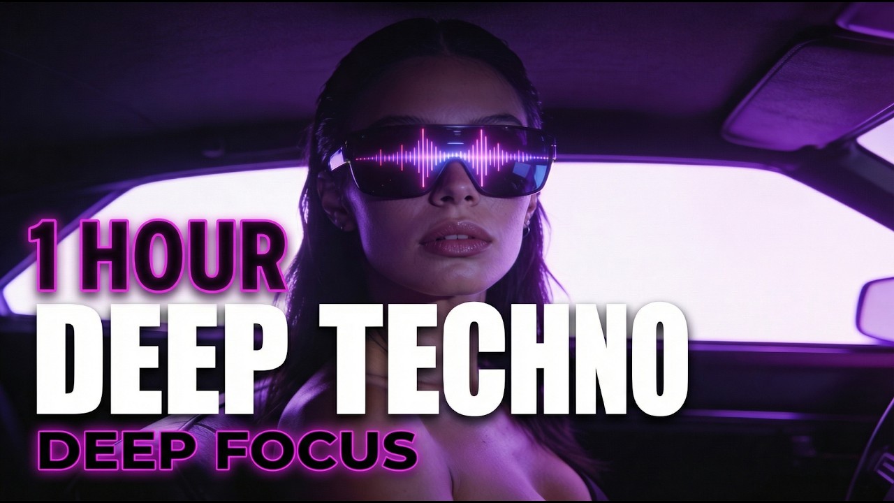 1 HOUR DEEP TECHNO MIX 🏎️💨 Atmospheric & Deep Vibes For Intense Study & Deep Focus | 26
