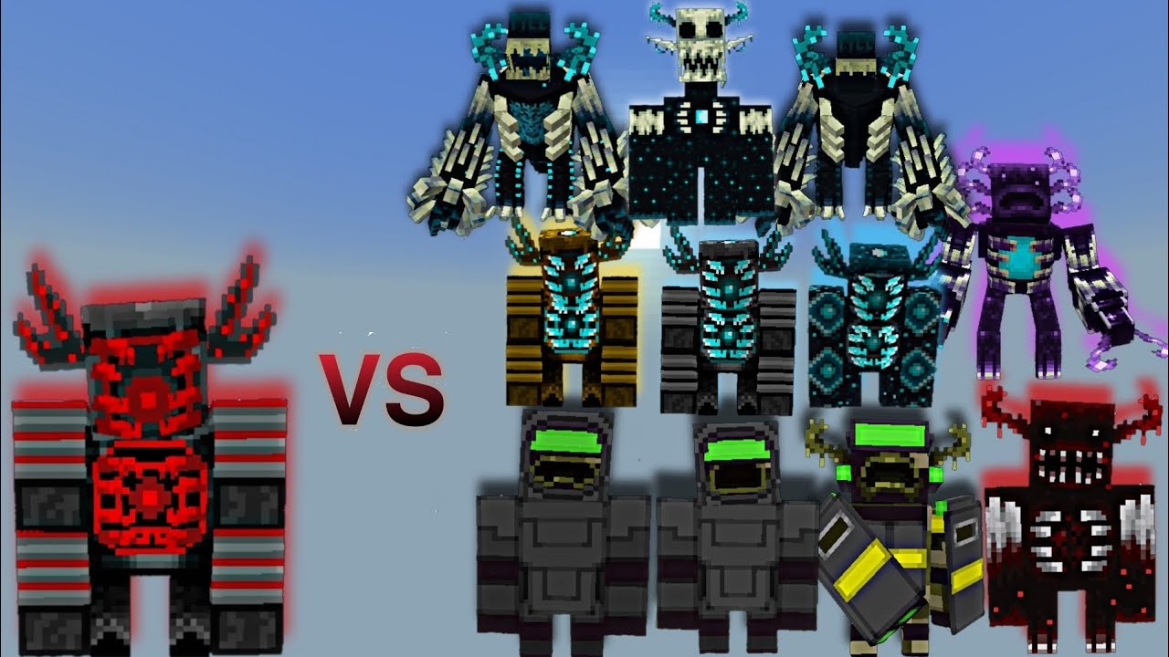 Platinum Enraged Zorden vs Warden Plus (All Wardens) | Minecraft Bedrock | Mob Battle