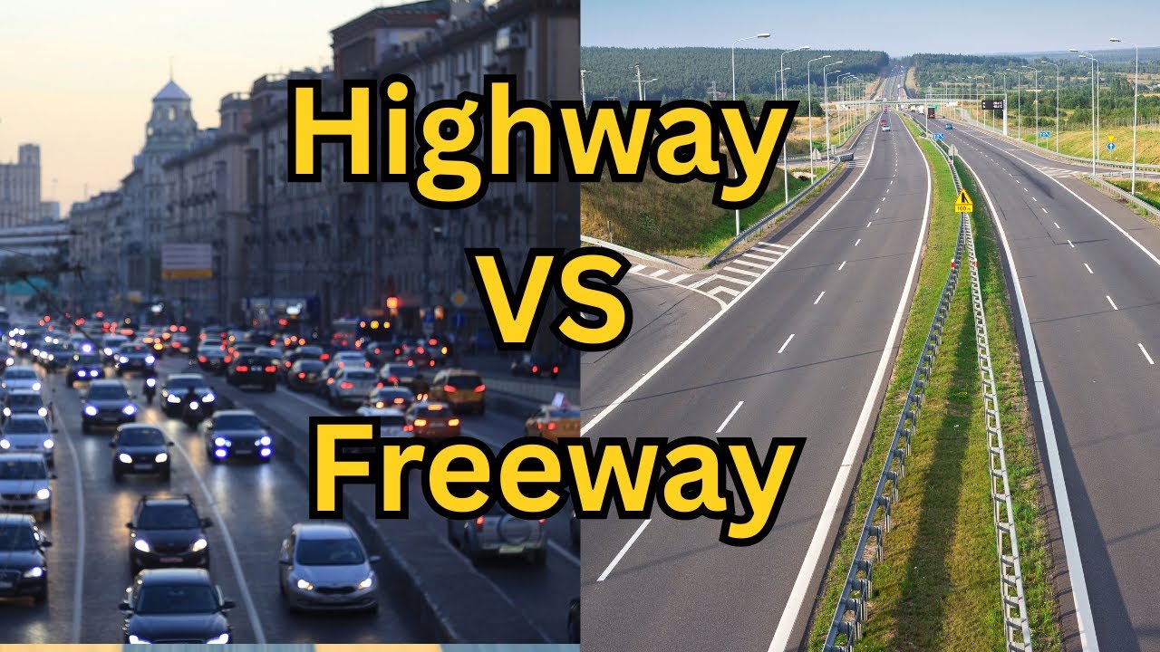 Highway vs Freeway: What's the Difference? #shorts #facts #didyouknow