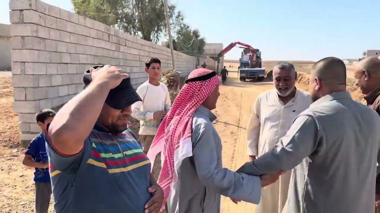 الطائي يزف البشرى إلى اهالي حي الزراعي في تلكيف في استحصال محولات كهربائيه