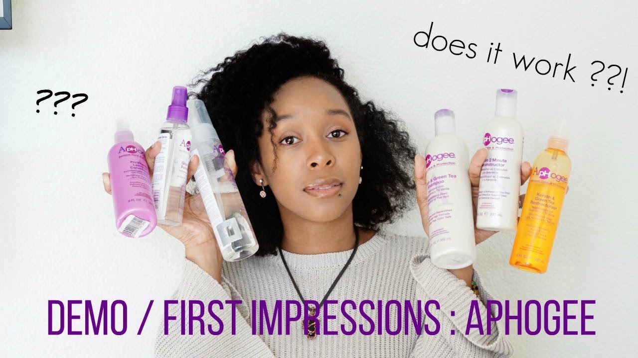 First Impressions : ApHogee Products on Natural Hair | Curlychaotic